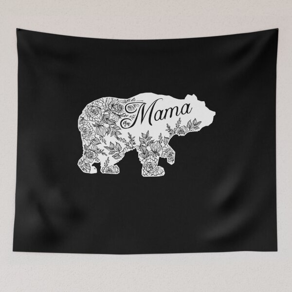 Item preview, Floral Mama Bear designed and sold by designeclipse.