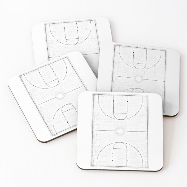 Item preview, Old School Basketball Court designed and sold by wydrenpng.