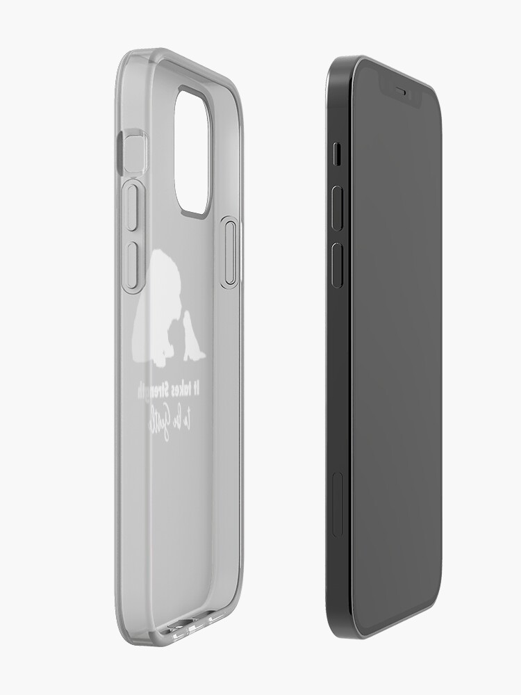 Alternate view of It Takes Strength to Be Gentle iPhone Case & Cover