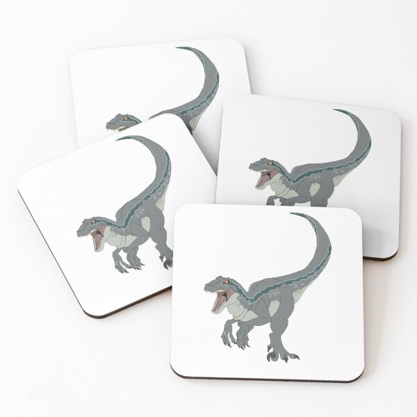 Item preview, Running Blue Velociraptor designed and sold by theblazinggecko.