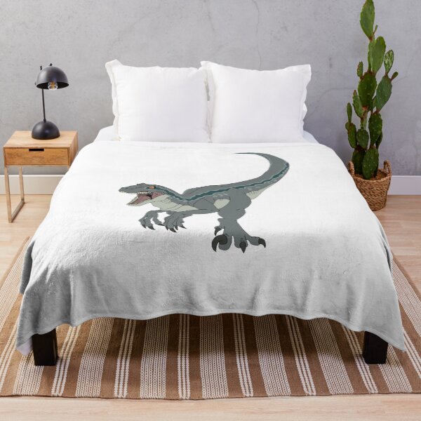 Item preview, Running Blue Velociraptor designed and sold by theblazinggecko.