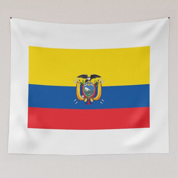 Item preview, Ecuador Flag designed and sold by Angelica Herrera.