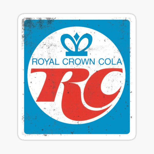 RC-4 18/" RC COLA ROYAL CROWN BOTTLE MACHINE SODA POP STICKER DECAL