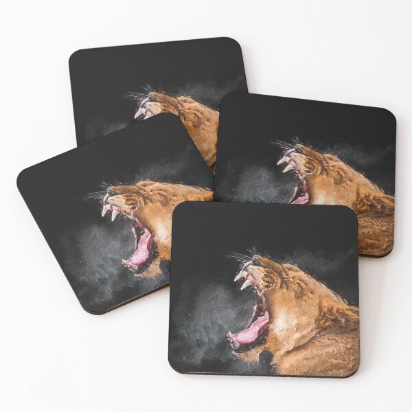 Item preview, Lioness Art Portrait designed and sold by ironydesigns.