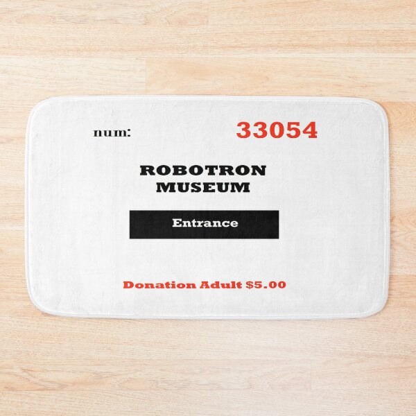 Item preview, Robotron Museum Ticket designed and sold by porfysoundtrack.