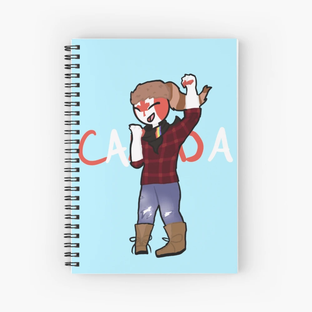 Countryhumans Argentina / Texas / Chile Spiral Notebook by LittleBiN