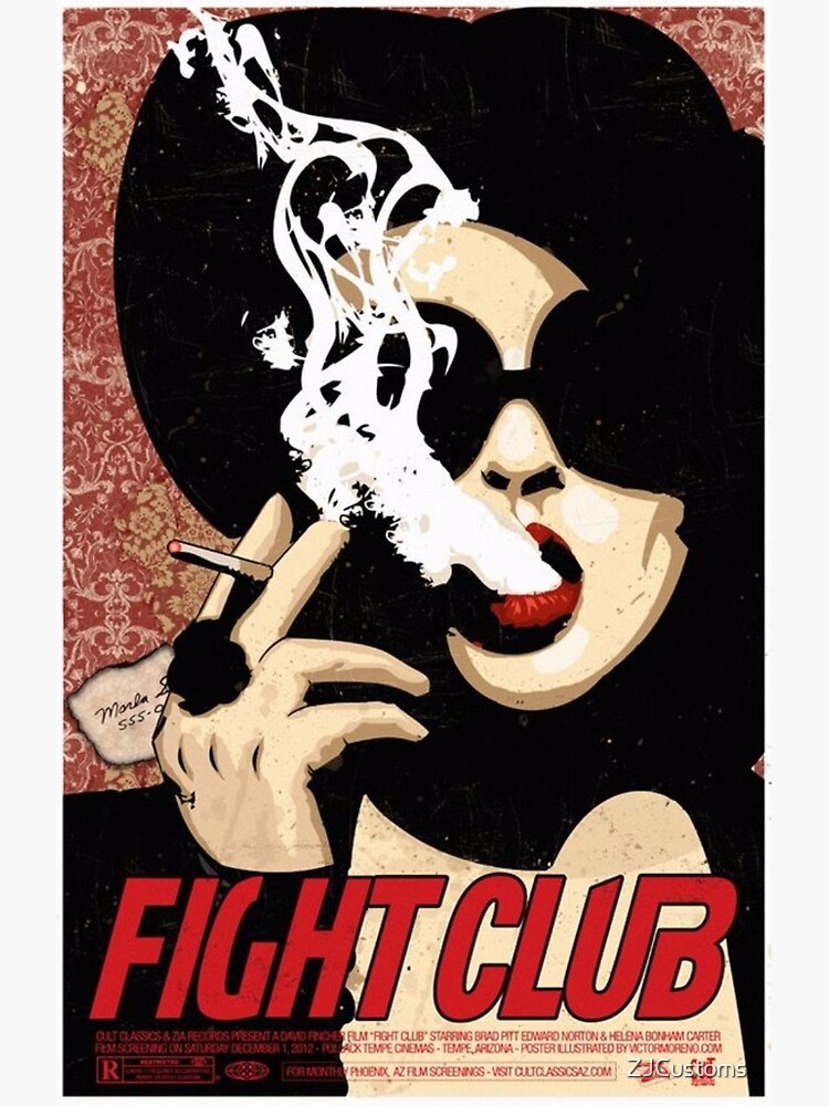 Marla Singer Fight Club Poster by ZJCustoms