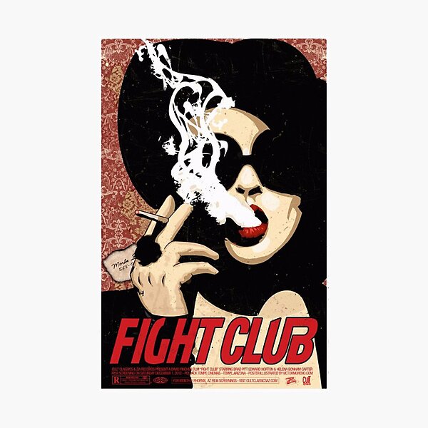 Marla Singer Fight Club Poster Photographic Print