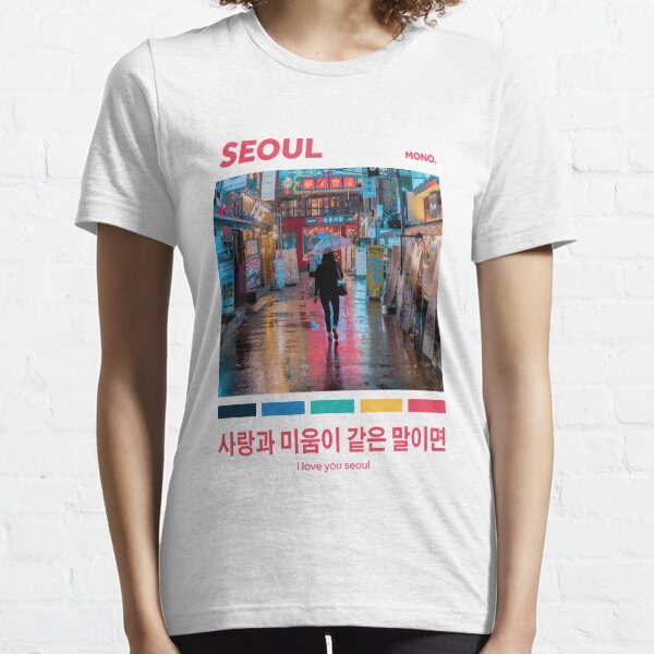 SEOUL (MONO-SAMMLUNG / BTS) Essential T-Shirt