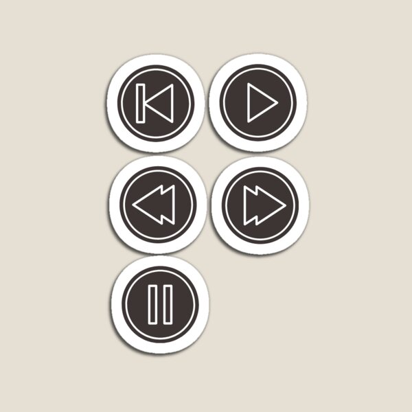 Item preview, Music Control Buttons designed and sold by joantmack.