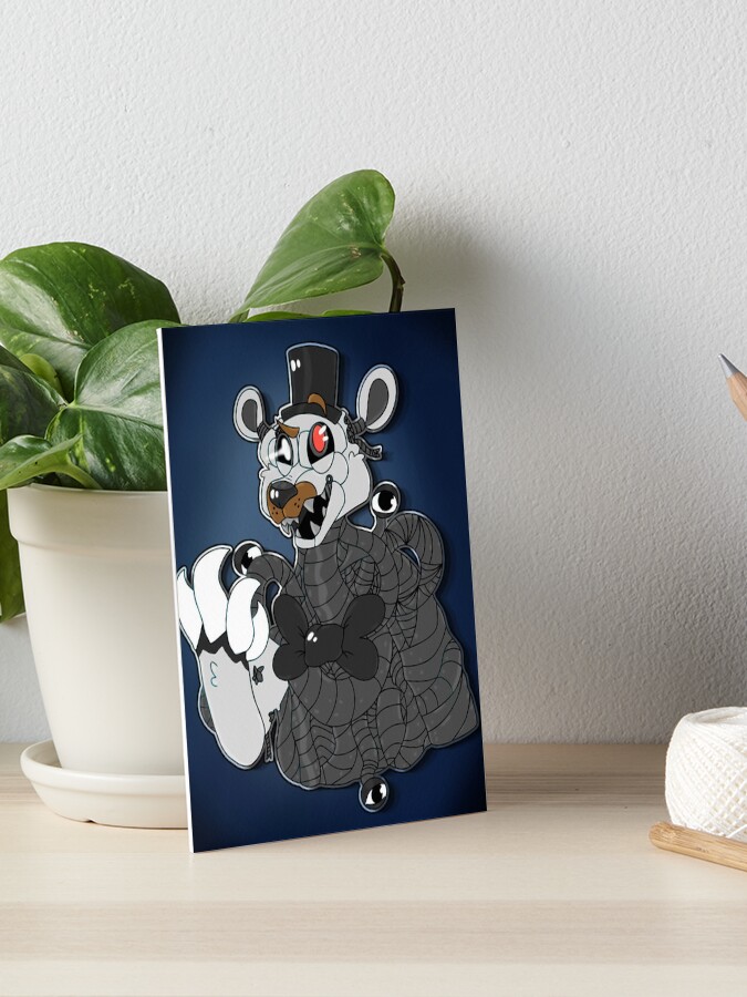 Molten Freddy Art Board Print for Sale by Ryver, molten freddy fanart 