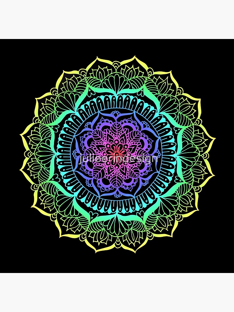 Flower Mandala Art Print