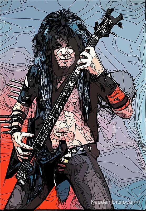 “Blackie Lawless” by Kayden DiGiovanni | Redbubble