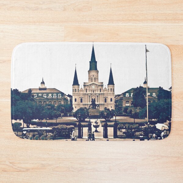 Item preview, New Orleans Jackson Square Iconic Nola French Quarter Cityscape Travel Lifestyle designed and sold by StudioBlack.
