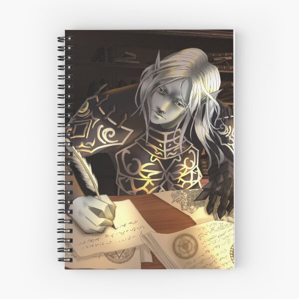 Item preview, Dunmer, Dark Elf, Sorceror, Estudio, Fantasía, magia designed and sold by Karma-Sunseeker.