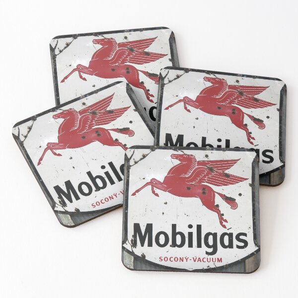 Item preview, Old Mobilgas sign designed and sold by Julian Edgar.