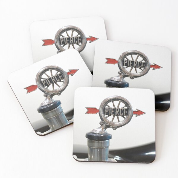 Item preview, Pierce Arrow hood emblem designed and sold by Julian Edgar.