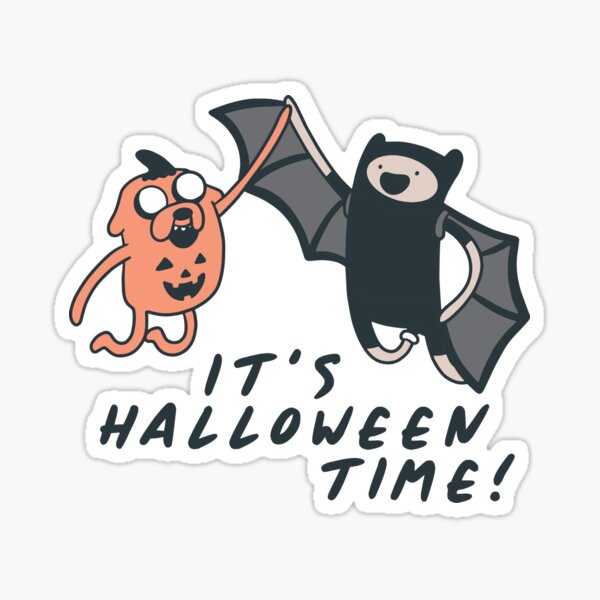 Adventure Time Halloween Stickers Redbubble - clip roblox adventure time 2018