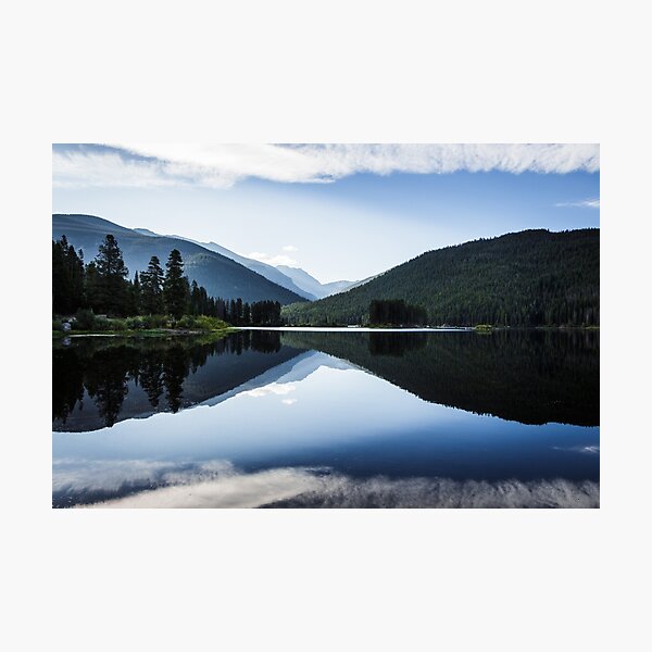 Item preview, Lake Mirrored Mountains designed and sold by deniszholob.