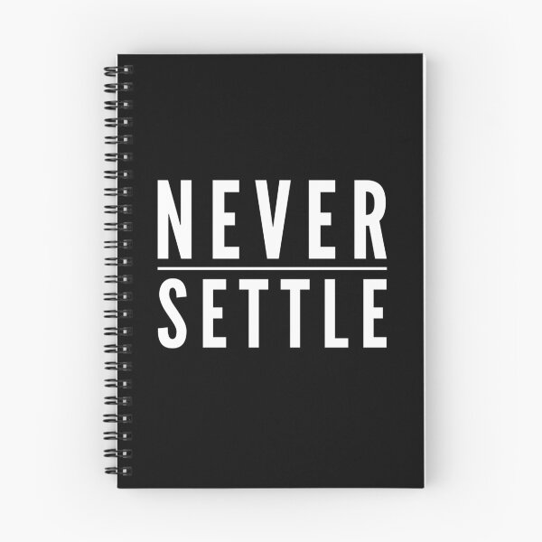 Item preview, Never Settle designed and sold by Kerry Pritchard.