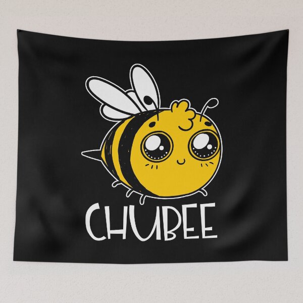 Item preview, Chubby Bee Cartoon Kawaii designed and sold by emphatic.
