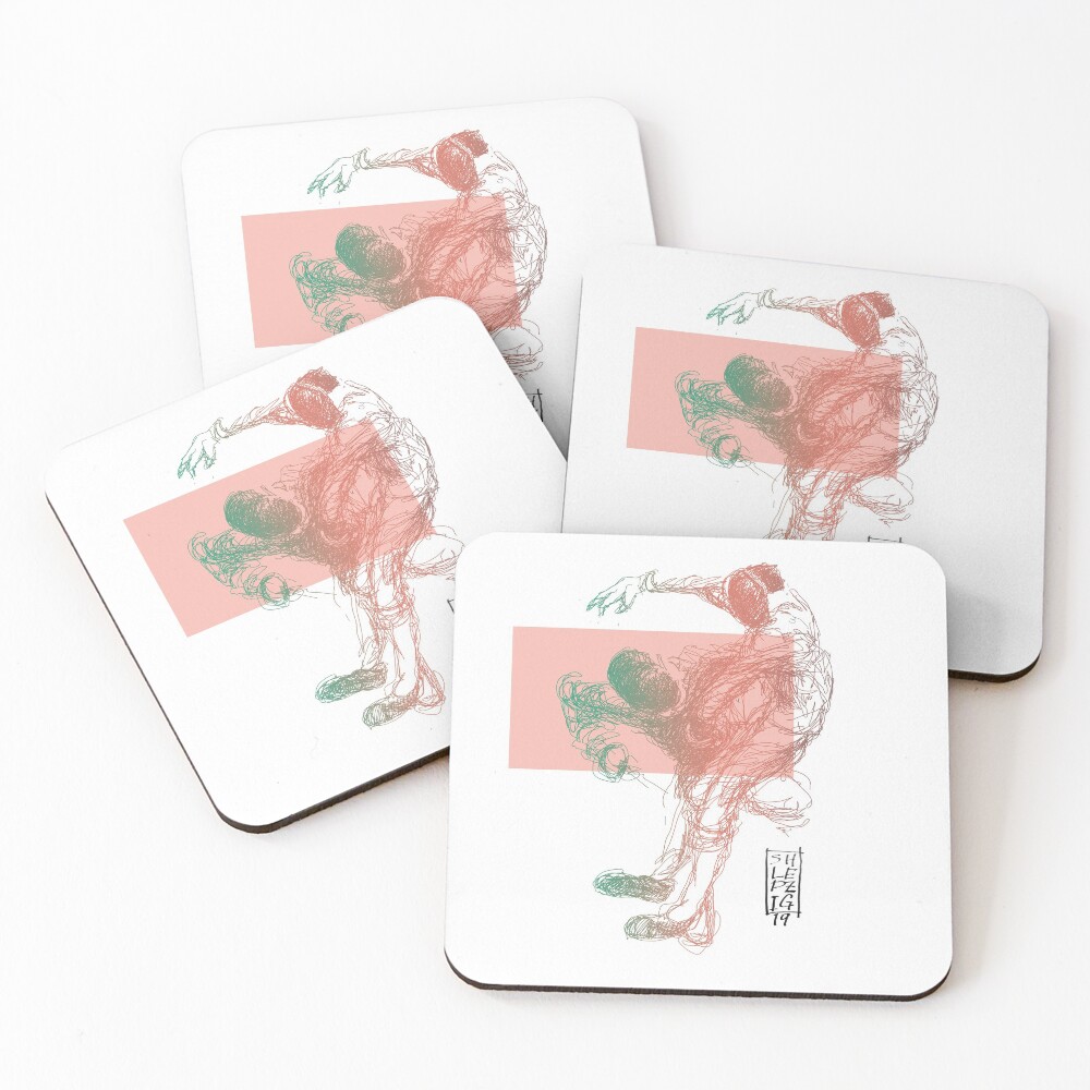 Item preview, Coasters (Set of 4) designed and sold by Shlepzig.
