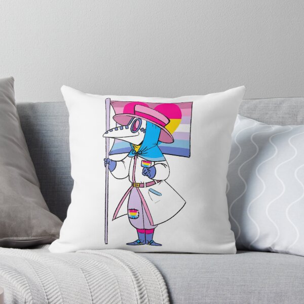 Item preview, Bigender Pansexual Pride Plague Doctor designed and sold by soodie.