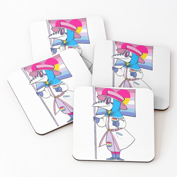 Item preview, Bigender Pansexual Pride Plague Doctor designed and sold by soodie.