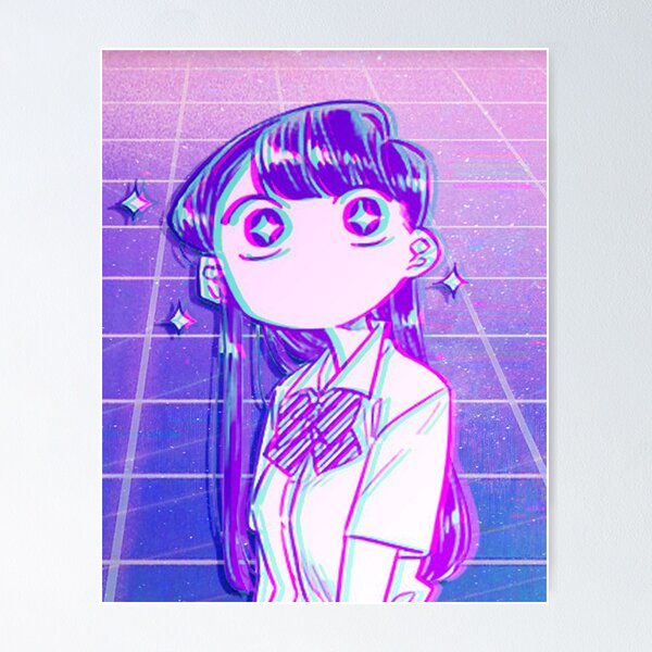 Komi-san wa Komyushou Desu Poster for Sale by art-xl