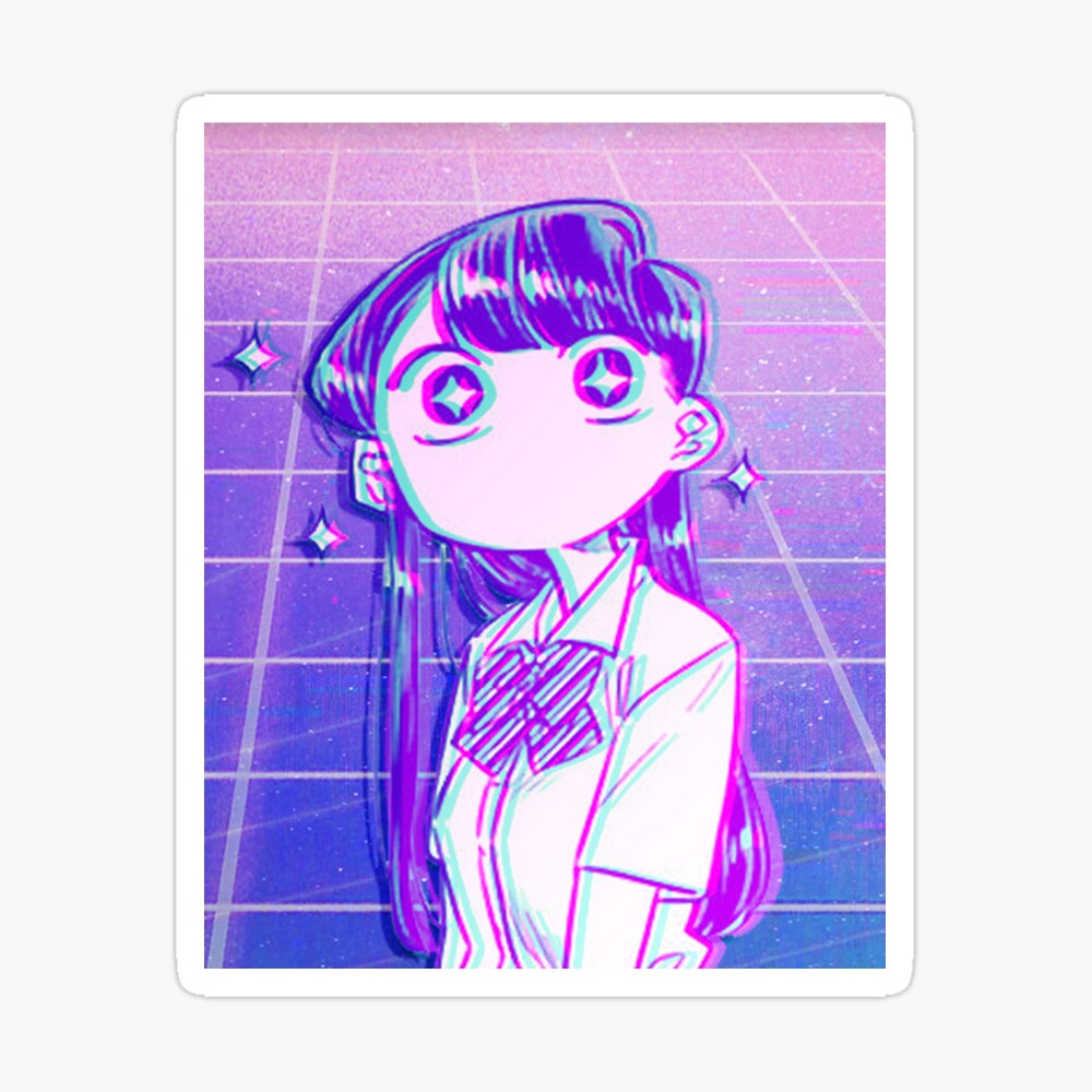 Komi-san Cat Ears Poster for Sale by darkerart