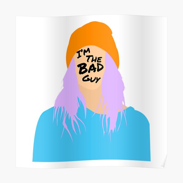 Pastel Billie Poster