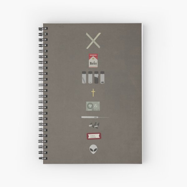 x-files Spiral Notebook
