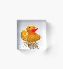 Duck! Acrylic Block