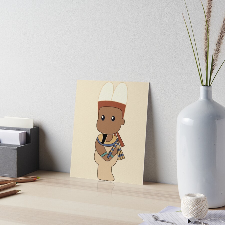 Tiny Min Art Board Print