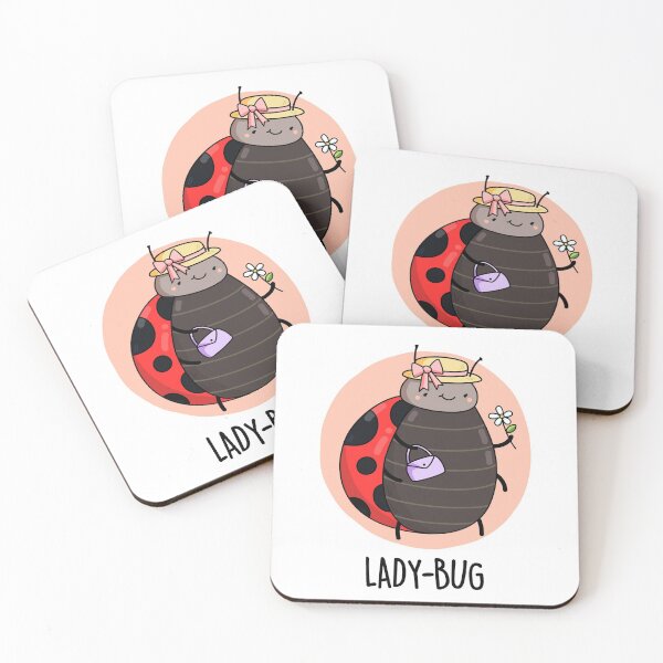 Item preview, Lady-Bug Funny Insect Ladybird Puns  designed and sold by punnybone.