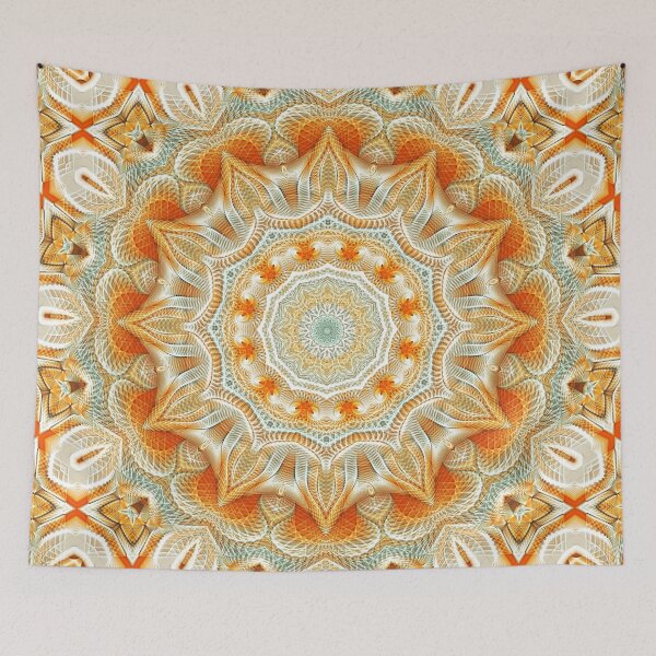 Item preview, Flower Of Life Mandala (Marmalade Sky) designed and sold by Mandala Of Life.