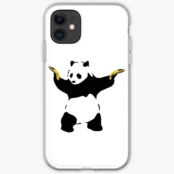 Bad Panda Pochoir Coque souple iPhone