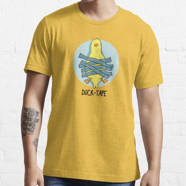 Duck Tape Funny Duct Tape Puns  Essential T-Shirt for Sale by punnybone