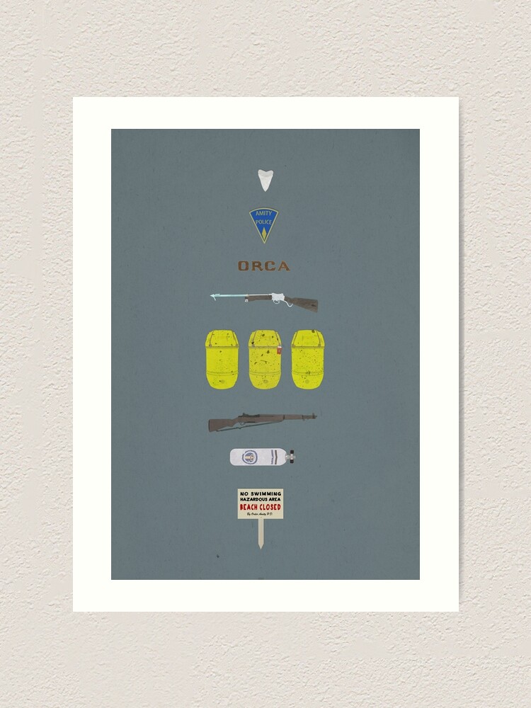 Alternate view of jaws Art Print