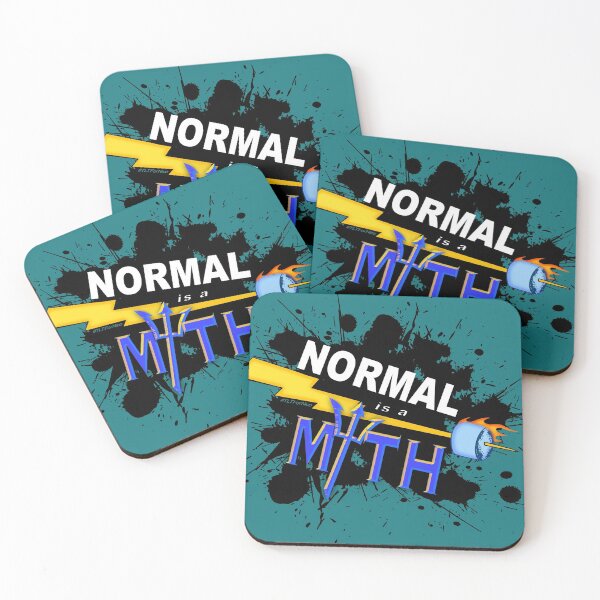 Item preview, Normal is a Myth designed and sold by BlankGraphix.