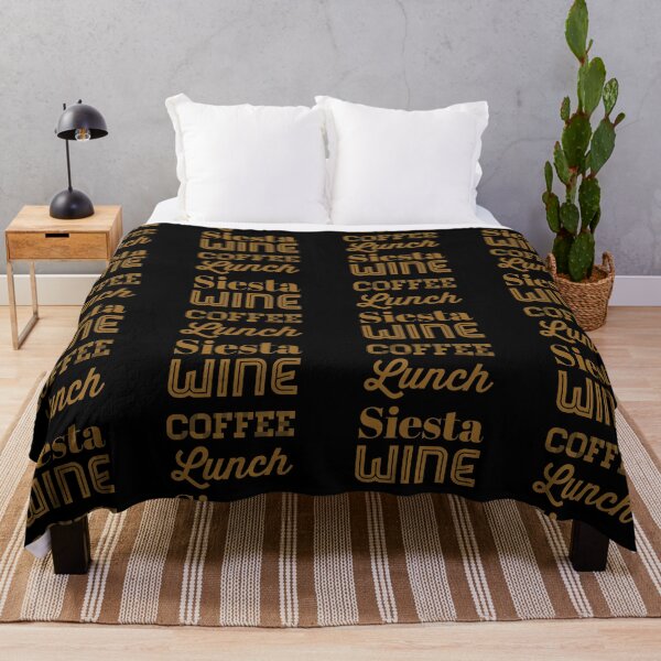 Item preview, coffee lunch siesta wine designed and sold by Kerry Pritchard.
