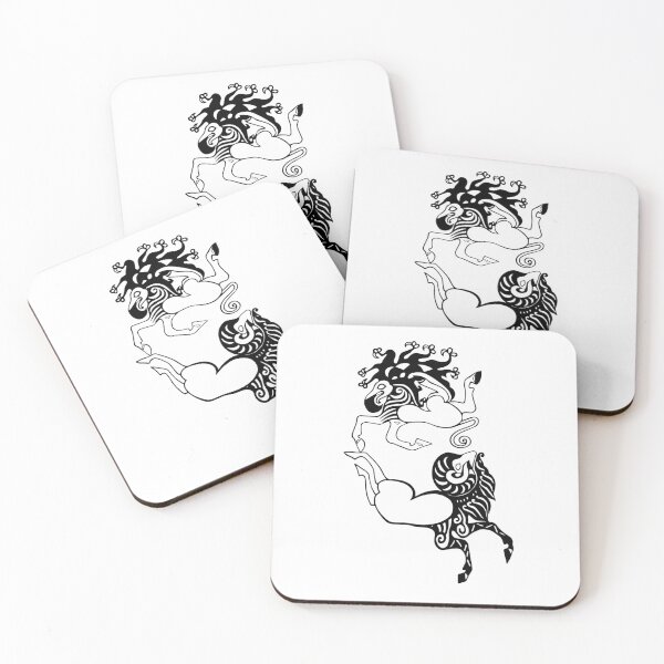 Item preview, Scythian Tattoo yin yang designed and sold by gtcdesign.