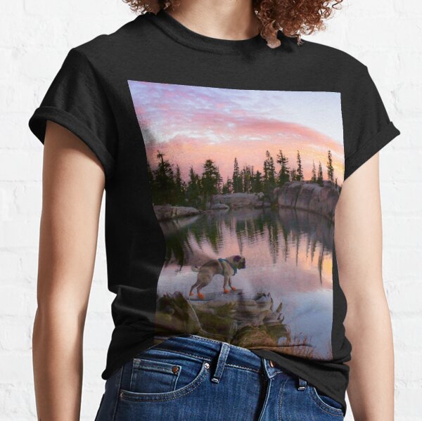 The Majestic Pug at Sunset Classic T-Shirt