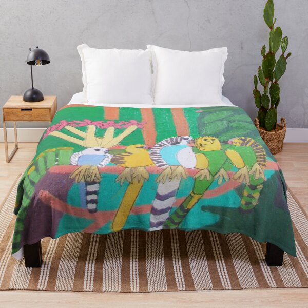 Item preview, Five Budgerigars Zionart Zion Levy Stewart designed and sold by Zion Levy Stewart.