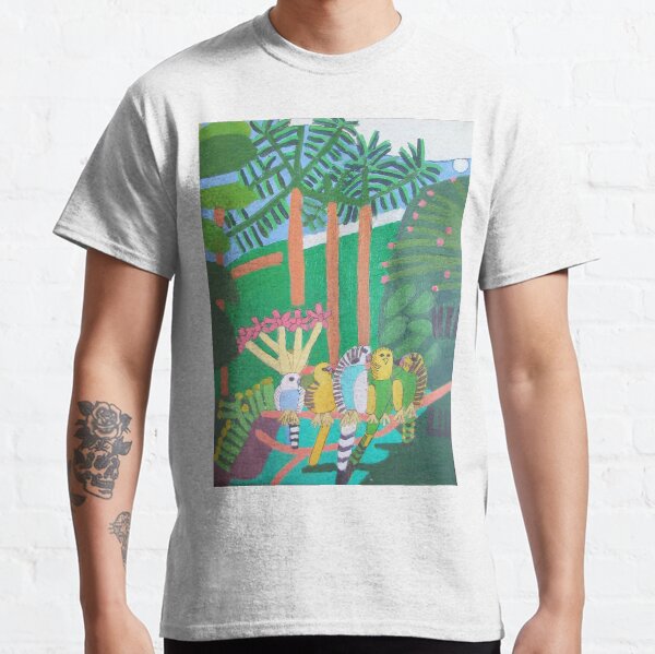 Five Budgerigars Zionart Zion Levy Stewart Classic T-Shirt