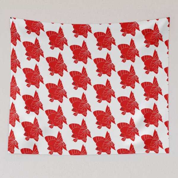 Item preview, Ryukin Full Red in White background designed and sold by Nosnah.