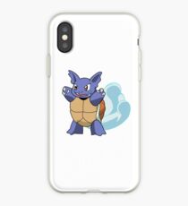 Blue Water Pokemon Wartortle iPhone Case
