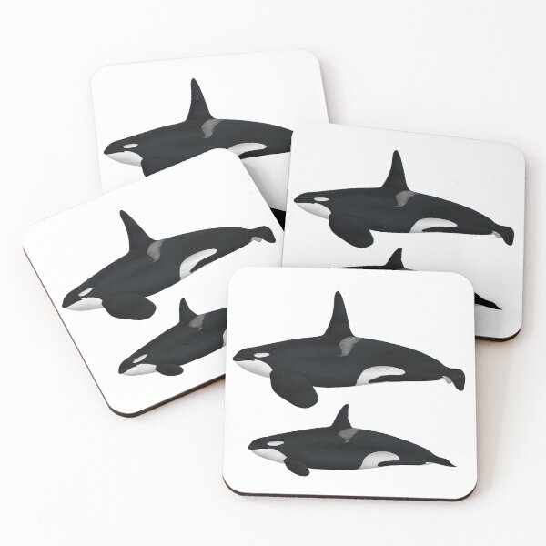 Item preview, Killer Whales CA40 & CA137. designed and sold by Selena Rivera.