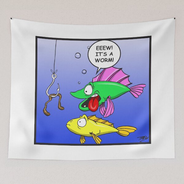 Item preview, Eeew! It's a Worm! designed and sold by wickedcartoons.