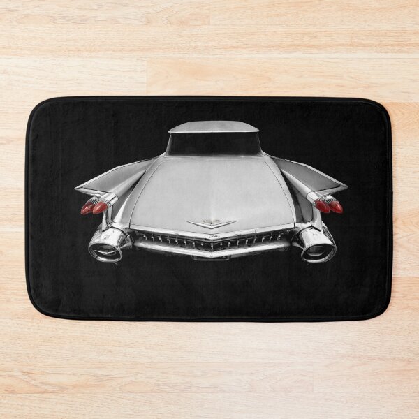 Item preview, 1959 Cadillac Sedan De Ville - rear high contrast designed and sold by mal-photography.